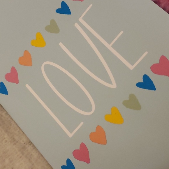 3/$10 CrownJewlz "LOVE" Heart Print Softcover Journal Notebook - Picture 3 of 10